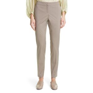 Lafayette 148 New York Women's Wool Taupe Pants Size 4